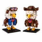 🦅 250th Anniversary Edition: Freedom Eagle Creative Building Block Figures — Build Your Patriotism
