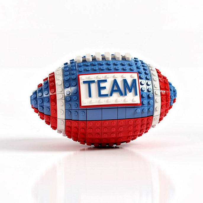 🏈Ultimate Fan Gridiron Football Building Block Set - DIY Collectible Puzzle Toy