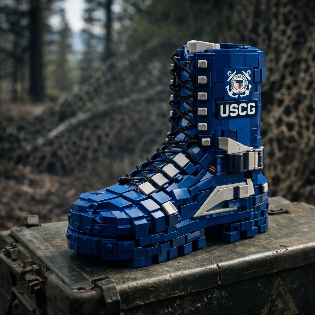 🎖️ Hero's Tread: Premium Military Boot Building Block Collection | Build the Legacy