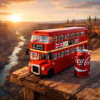 Next Stop: London! Classic Red Double Decker Bus Building Set