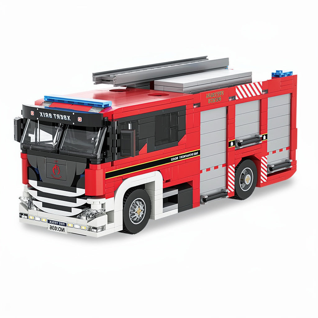 Build More Than a Toy. Build a Hero's Dream. 🚒
