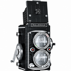 Classic TLR Camera Brick Set | Vintage Display Piece | Elevate Your Workspace for Creatives