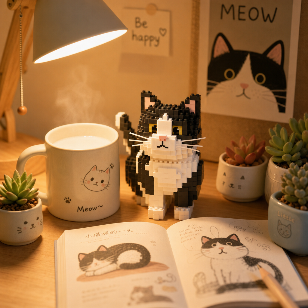 Tabby Brick Cat · Cute Replica（06）