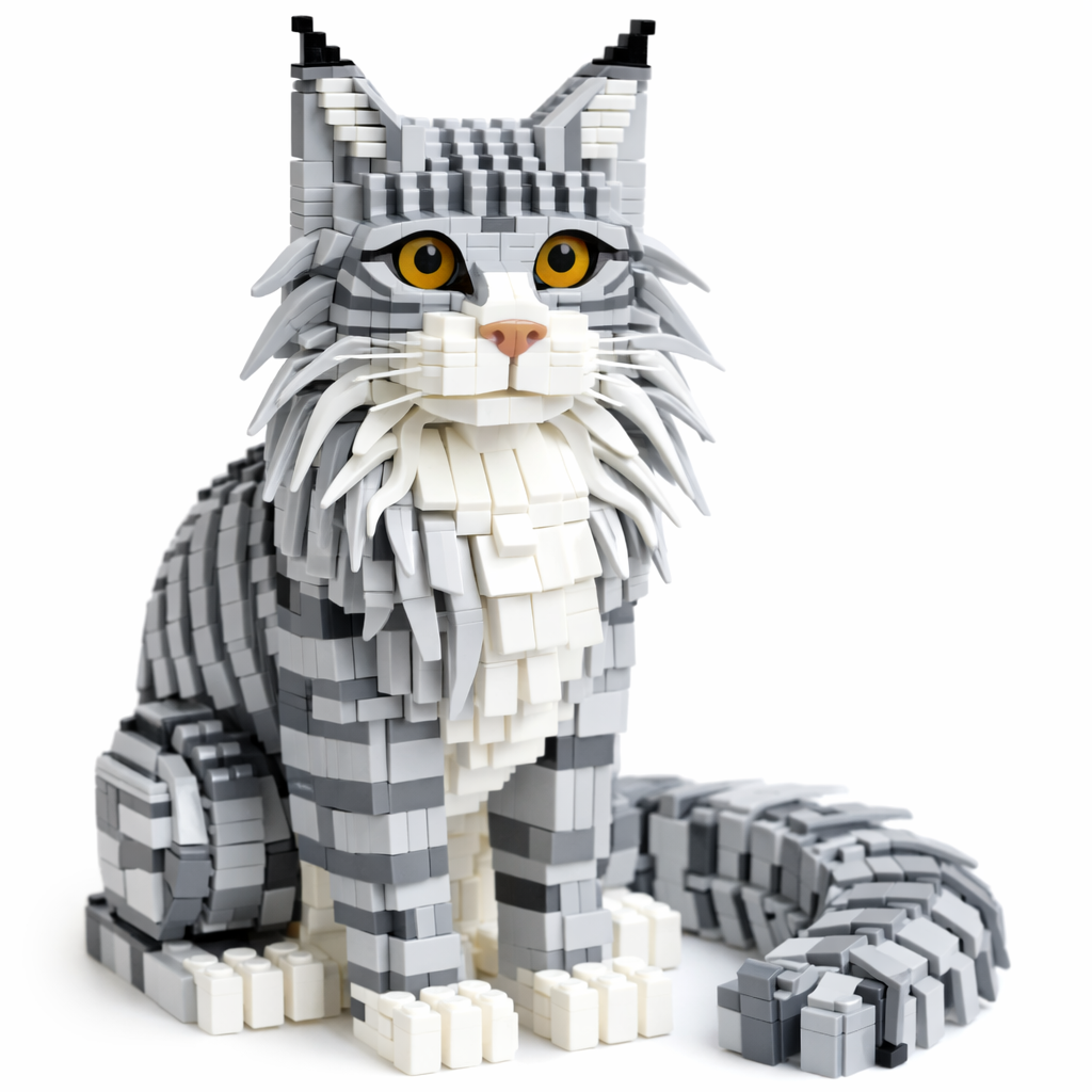 Tabby Brick Cat · Cute Replica（04）
