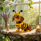 🐕Bee Dachshund Building Block set