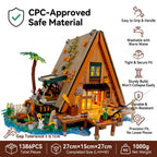 🌲 Jungle Cabin Building Blocks | Build a Little Memory of the Forest