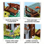 Coastal Lighthouse Building Block Set