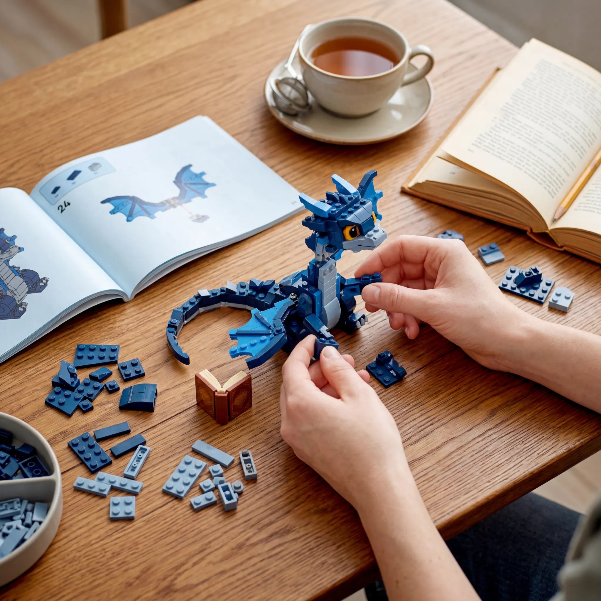 🐉📖 A Little Dragon Who Reads With You