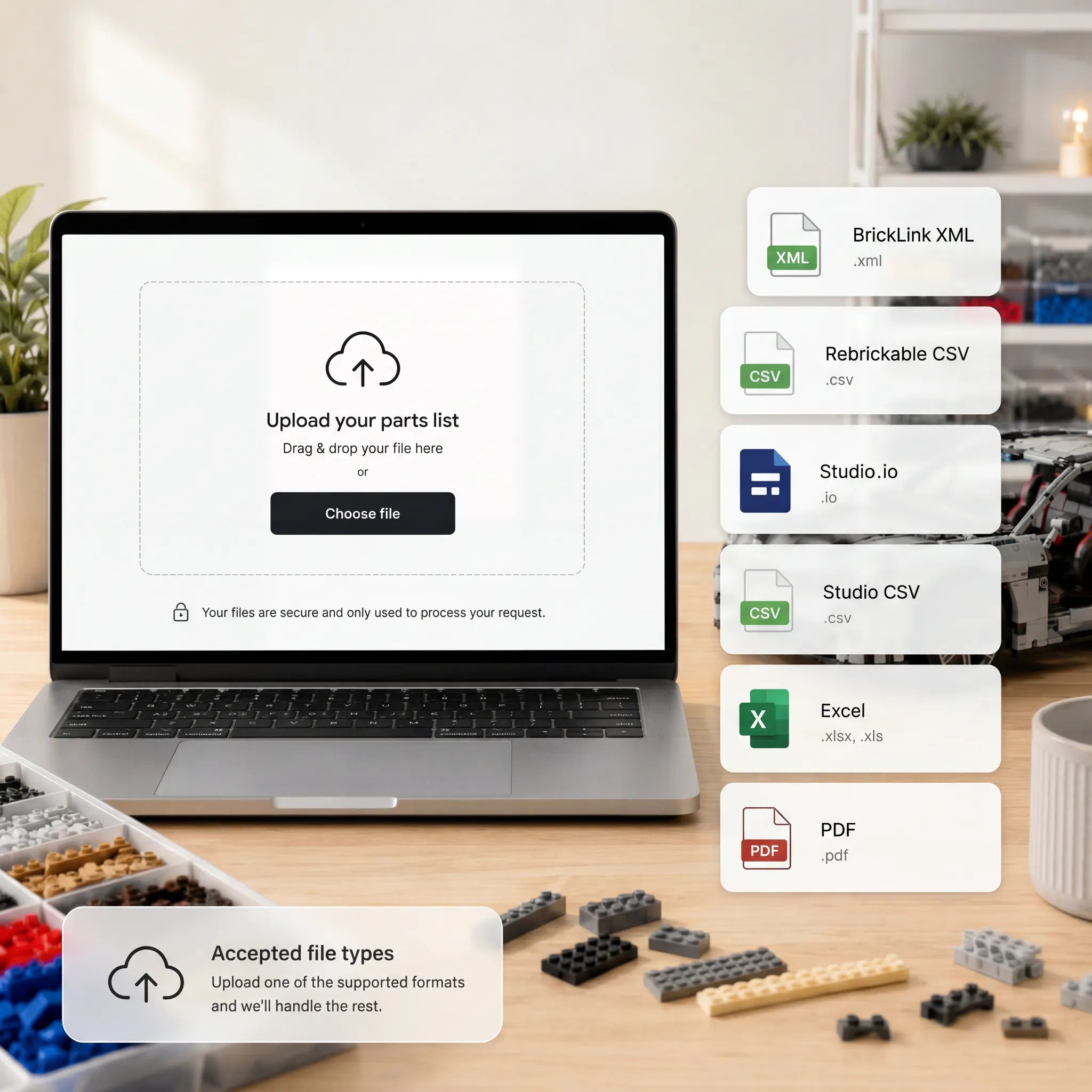 Custom MOC Parts Sourcing Service | One-Stop Brick Sourcing & Sorting