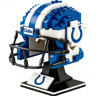 🏈 NFL Edition Brick Helmet Collection - 32 Teams Available - 3D DIY Display Model for Fans 🧱