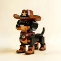 Cowboy Dachshund Building Blocks Set-Limited Edition🐶