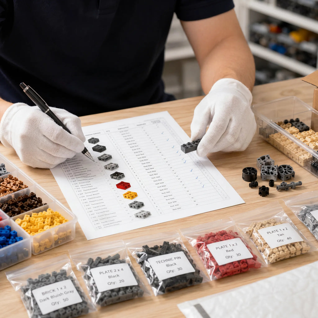 Custom MOC Parts Sourcing Service | One-Stop Brick Sourcing & Sorting