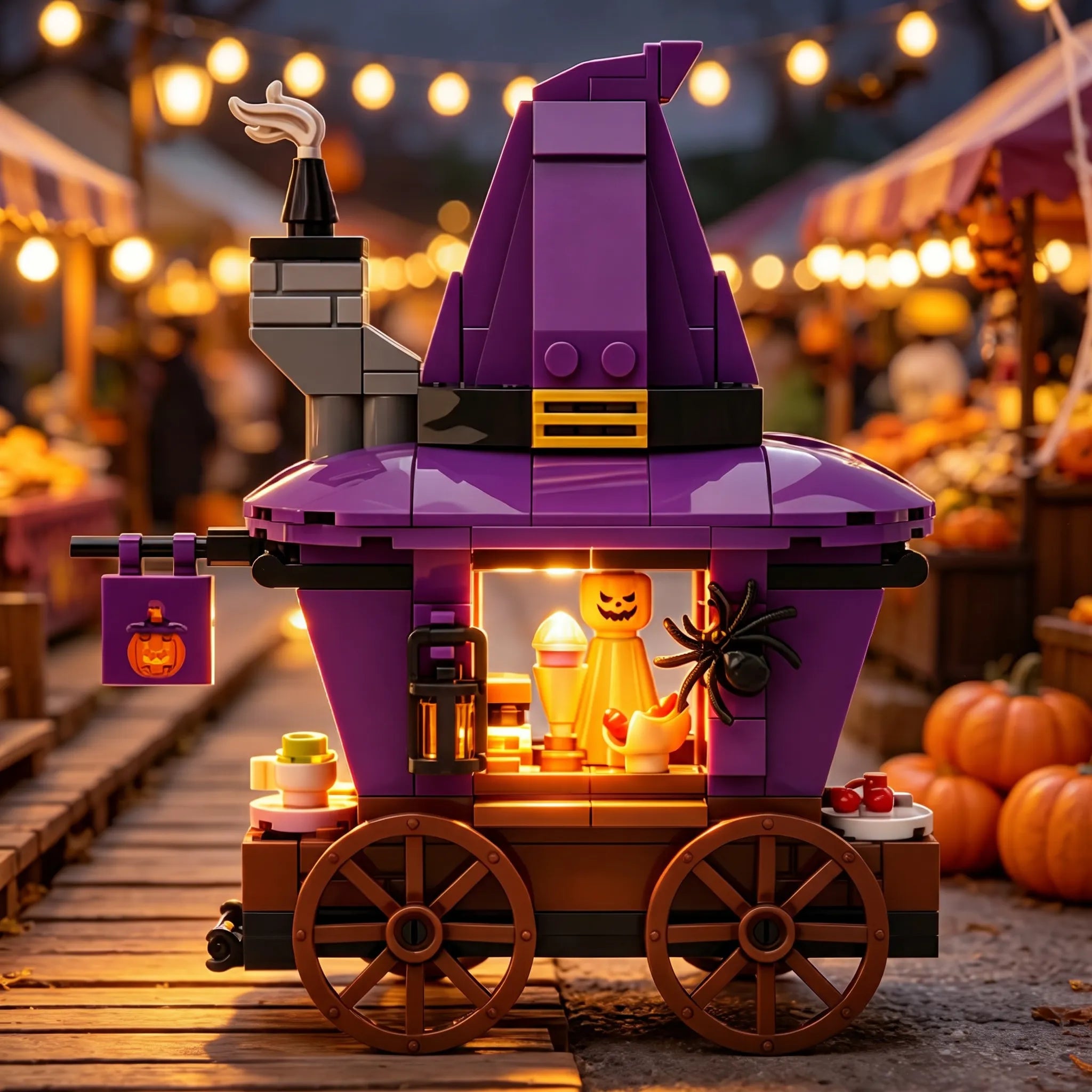Witch’s Mobile Potion Shop Wagon