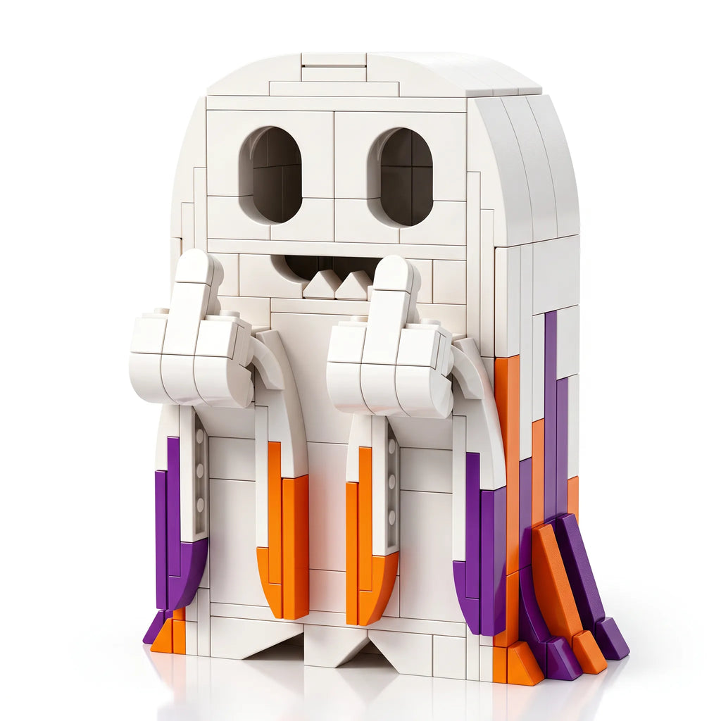 The Defiant Ghost Halloween Collectible Building Set