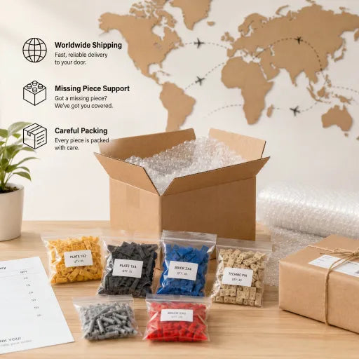 Custom MOC Parts Sourcing Service | One-Stop Brick Sourcing & Sorting