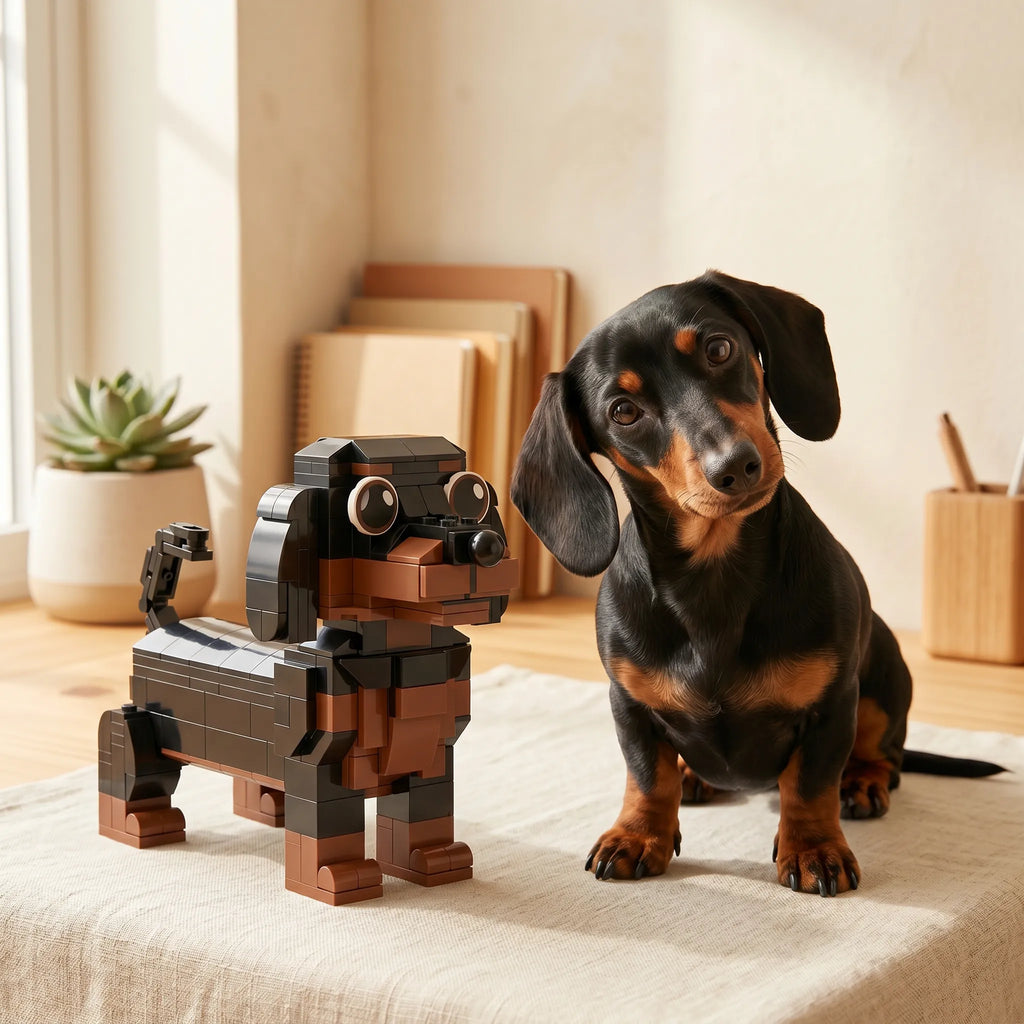 Dachshund Building blocks Set