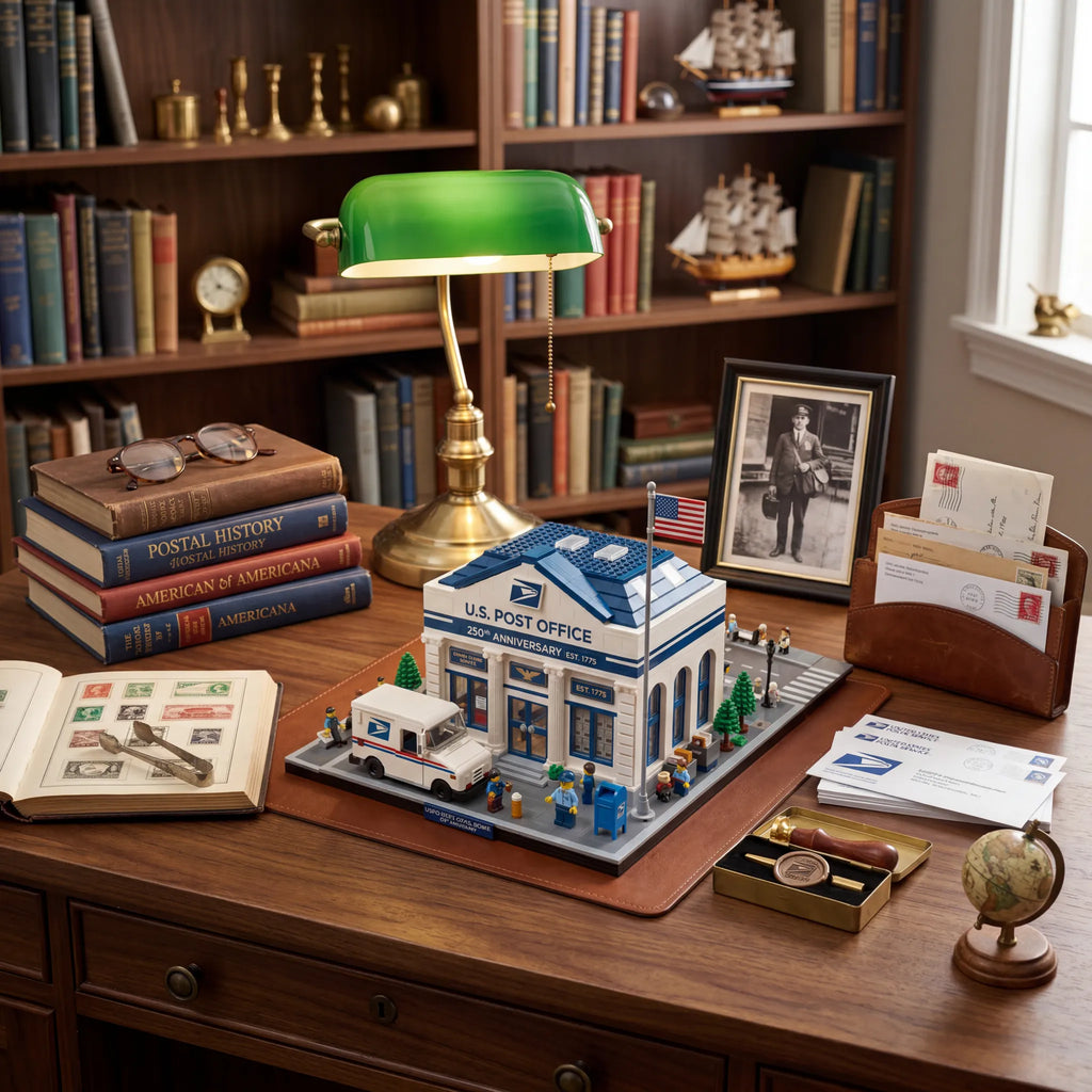 Build Your Own U.S. Post Office | Postal Building Block Set