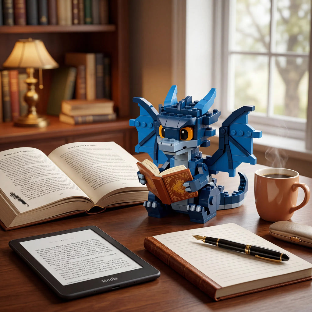 🐉📖 A Little Dragon Who Reads With You
