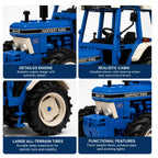 🚜  Retro Tractor Brick Set — Relive Farm Classics