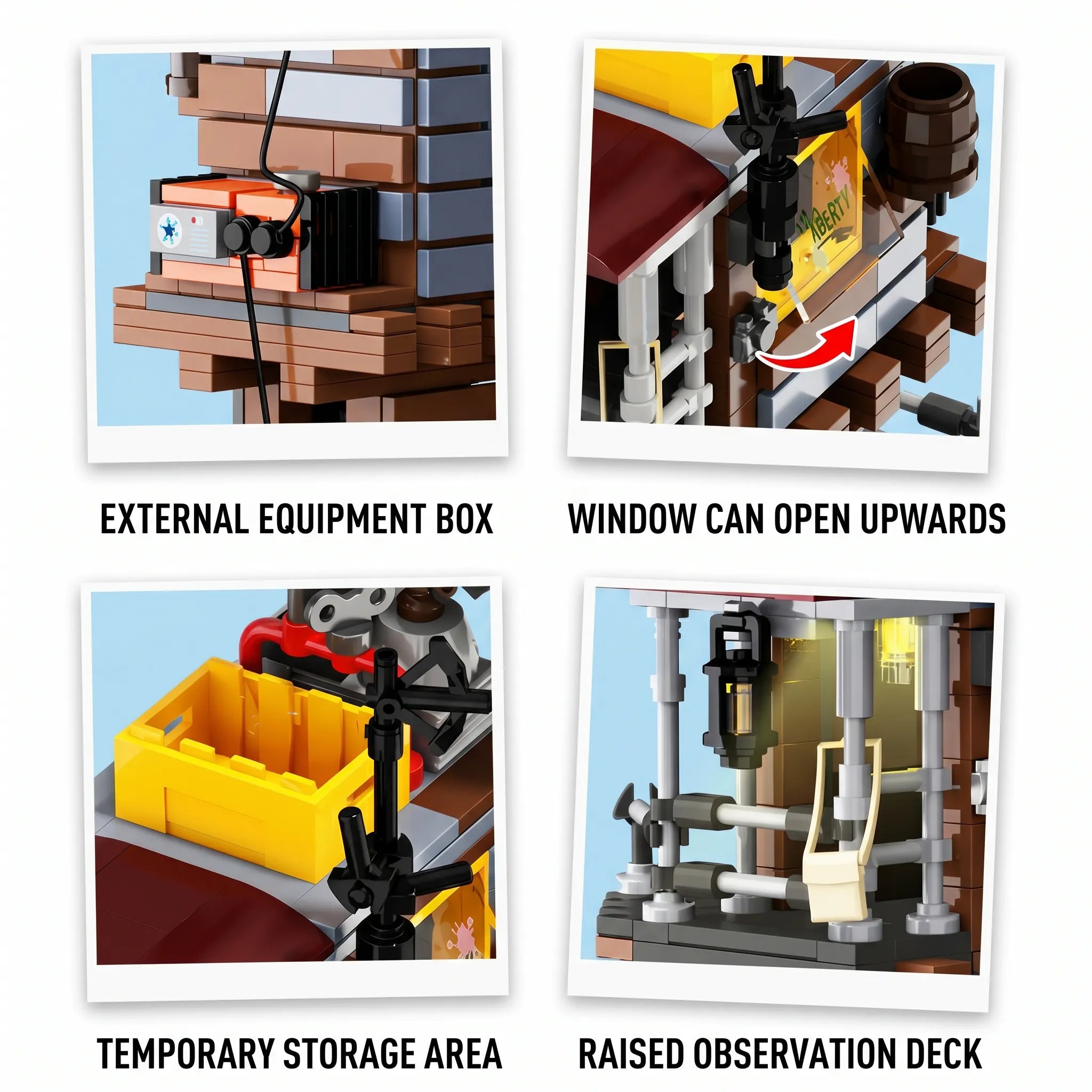 Coastal Lighthouse Building Block Set