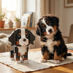 Bernese Mountain Dog Building blocks Set