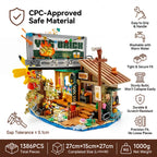 🍹 Jungle Bar Building Blocks | Build a Little Memory of Tropical Travel