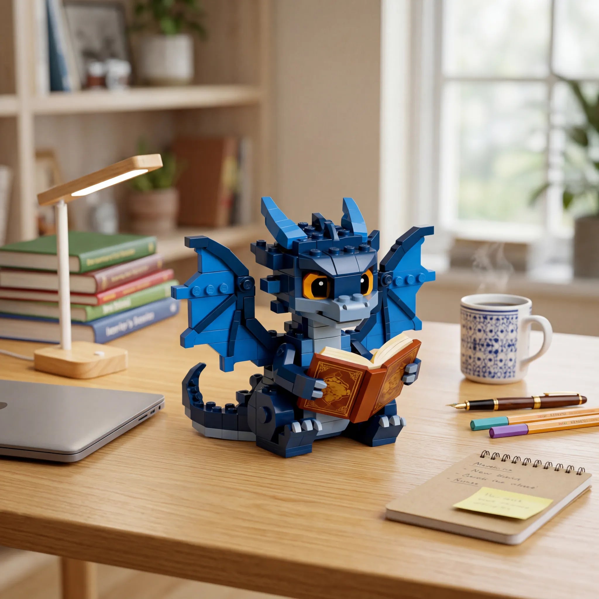🐉📖 A Little Dragon Who Reads With You