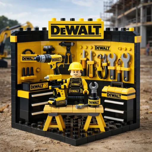 Build Your Dream Garage 🛠️ | ToolMaster Miniature Workshop Brick Set