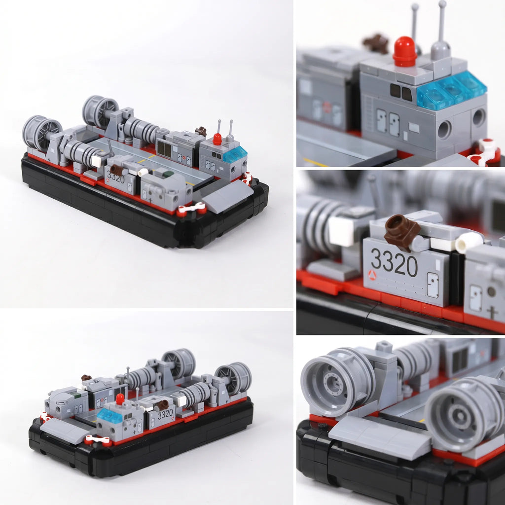 Landing Craft Air Cushion Building Blocks set