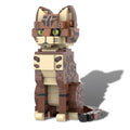 Tabby Cat Building Blocks Set