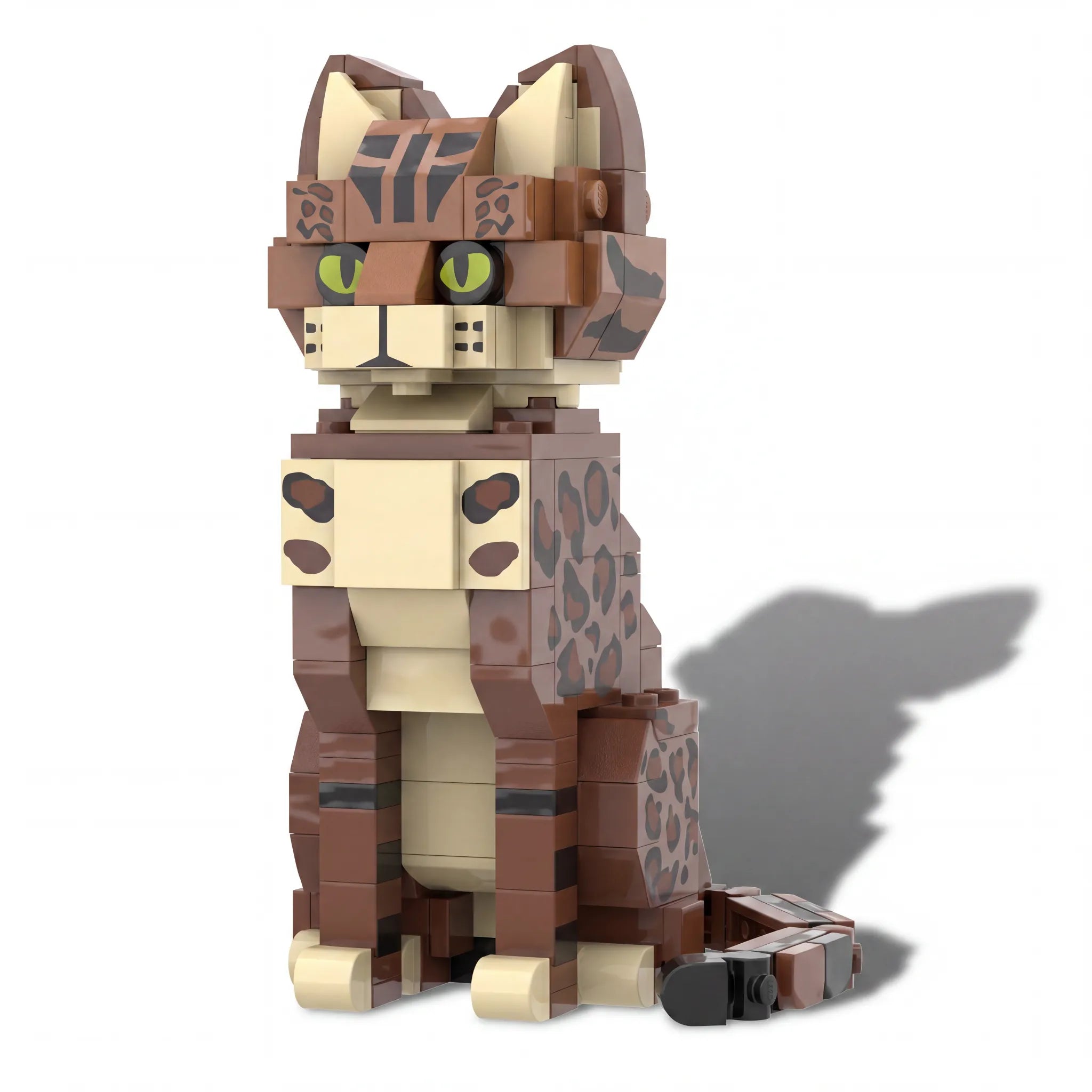 Tabby Cat Building Blocks Set