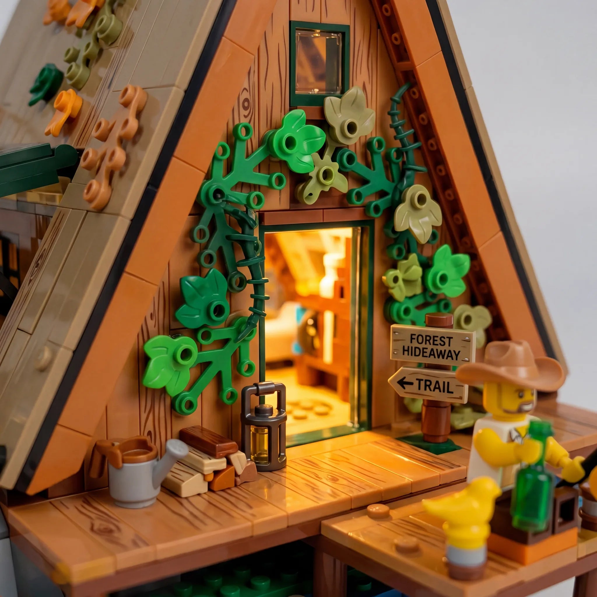 🌲 Jungle Cabin Building Blocks | Build a Little Memory of the Forest