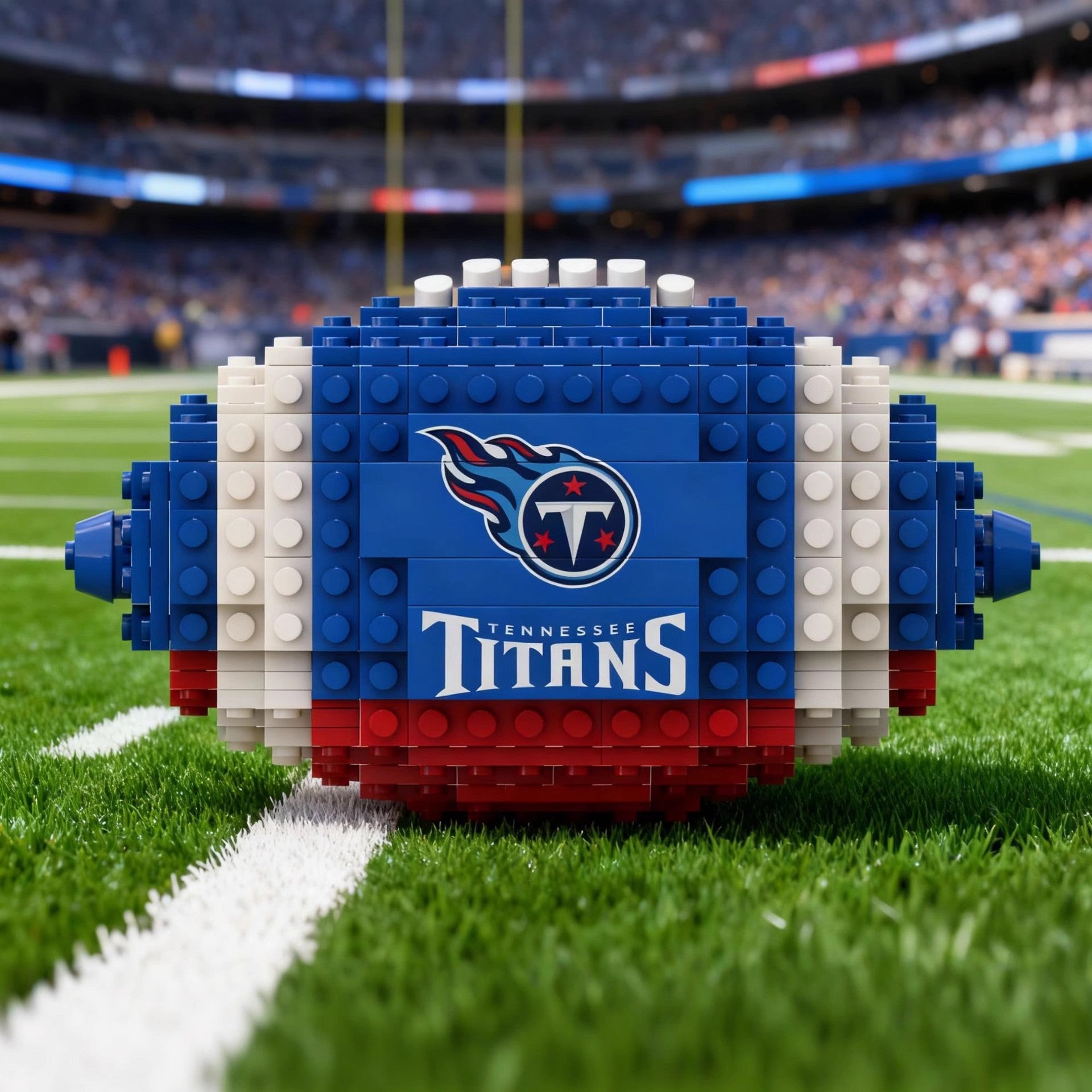 🏈Ultimate Fan Gridiron Football Building Block Set - DIY Collectible Puzzle Toy