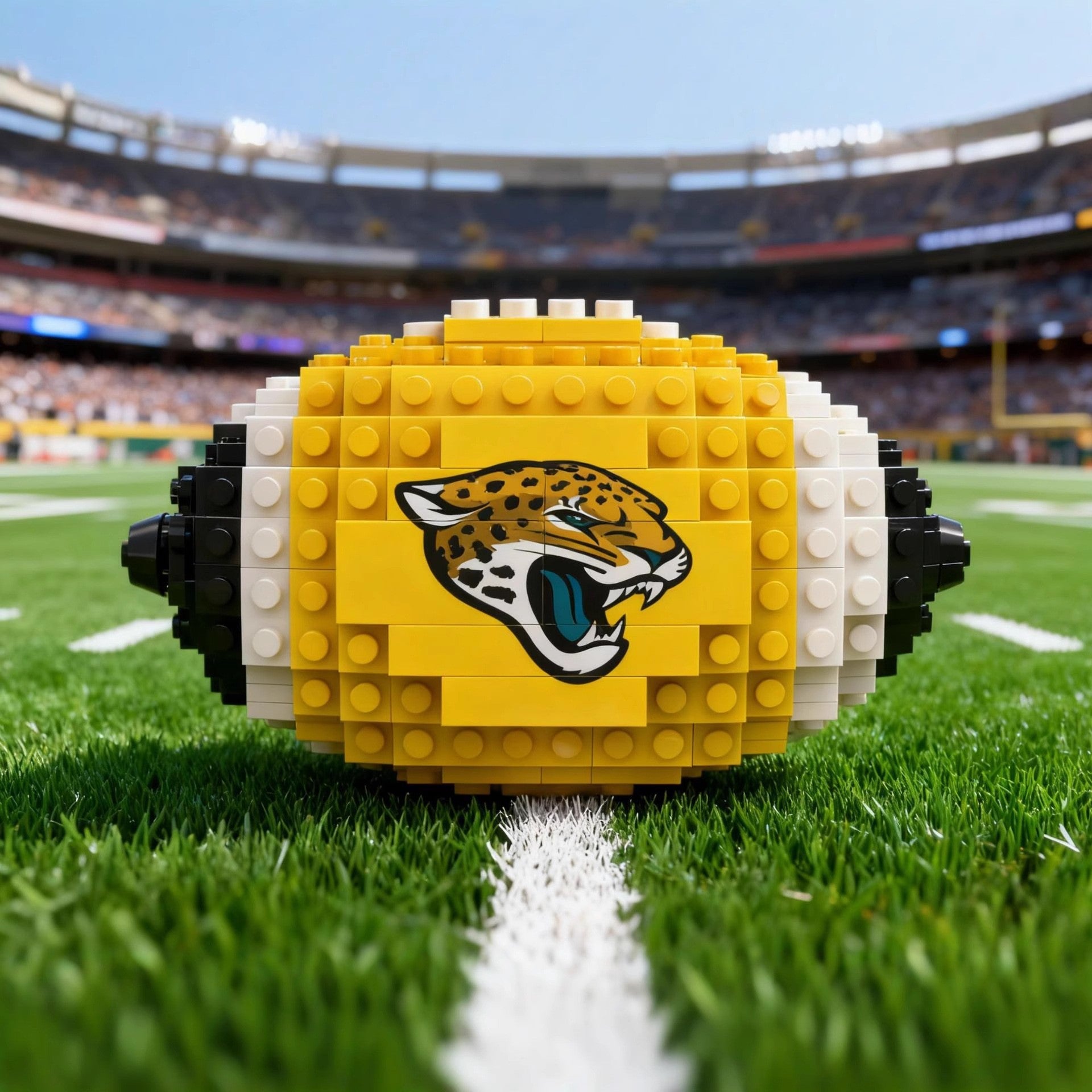 🏈Ultimate Fan Gridiron Football Building Block Set - DIY Collectible Puzzle Toy