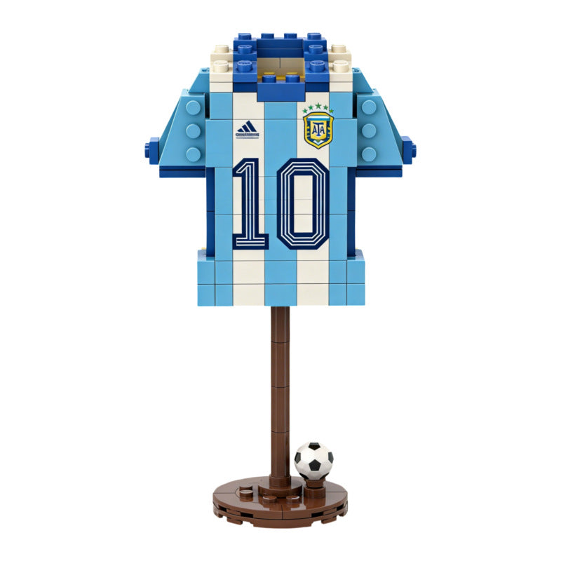 ⚽ Legends of the Pitch: World Cup National Team Jersey Building Blocks | Ultimate Fan Collectible