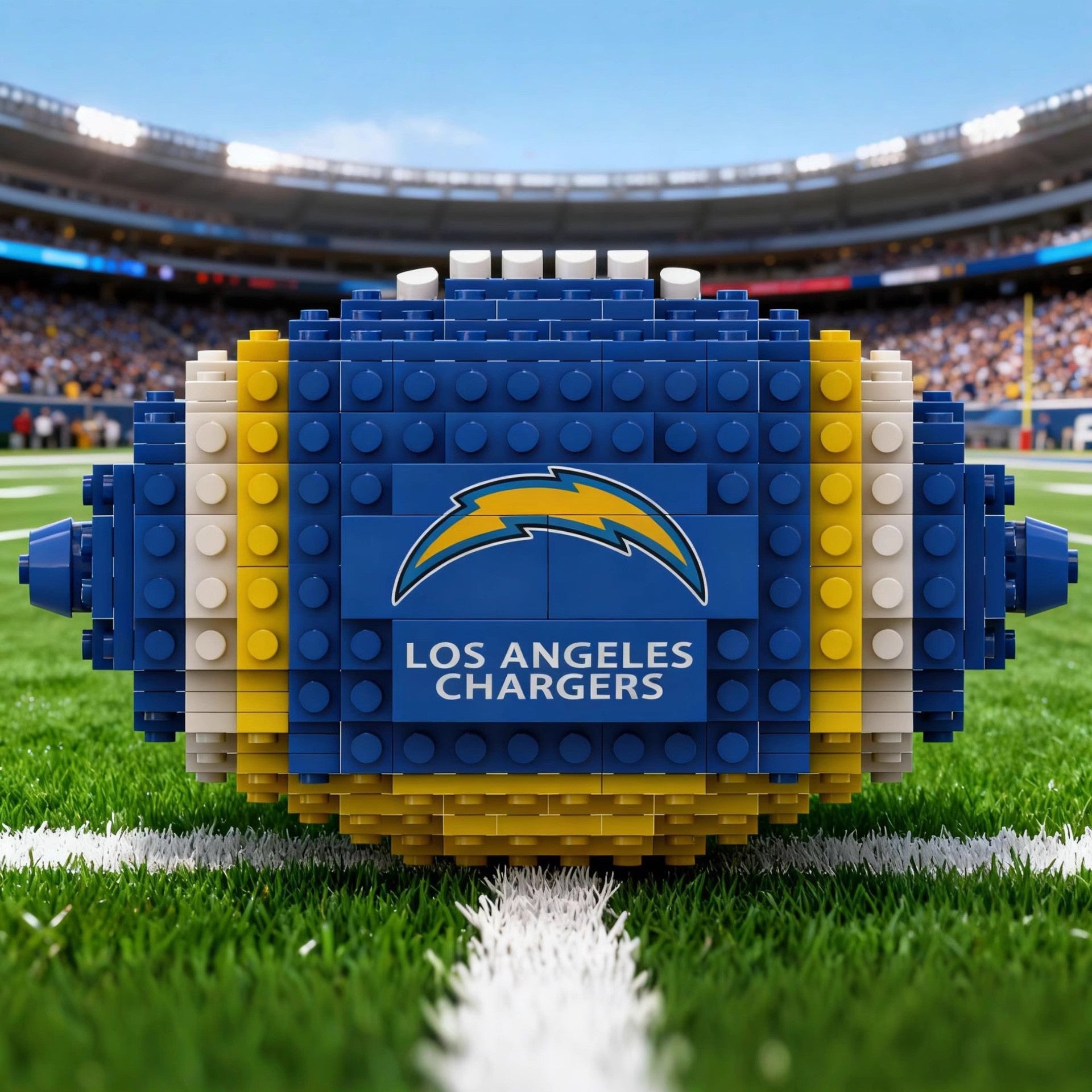 🏈Ultimate Fan Gridiron Football Building Block Set - DIY Collectible Puzzle Toy