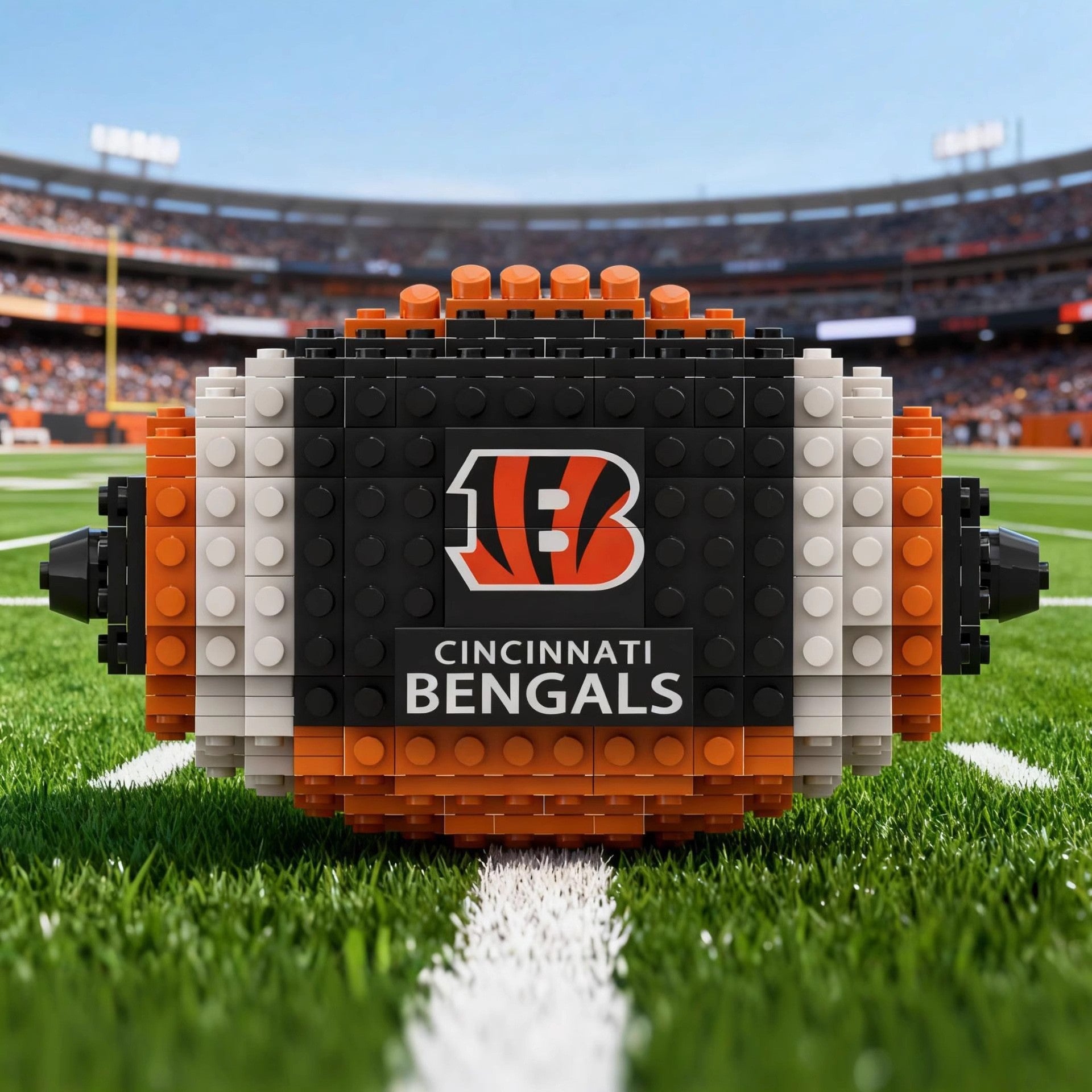 🏈Ultimate Fan Gridiron Football Building Block Set - DIY Collectible Puzzle Toy