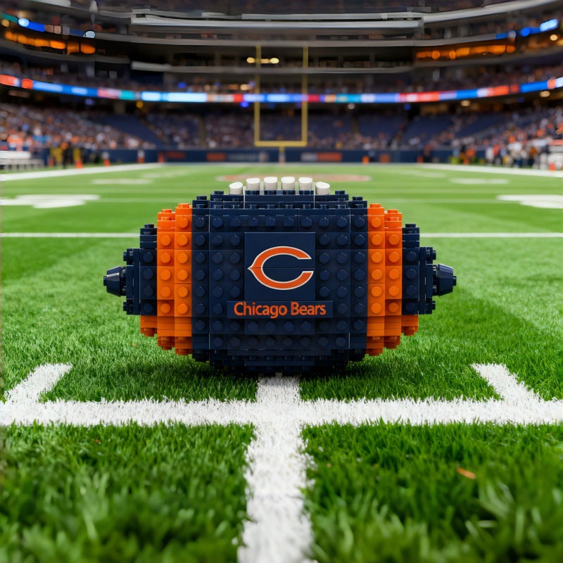 🏈Ultimate Fan Gridiron Football Building Block Set - DIY Collectible Puzzle Toy