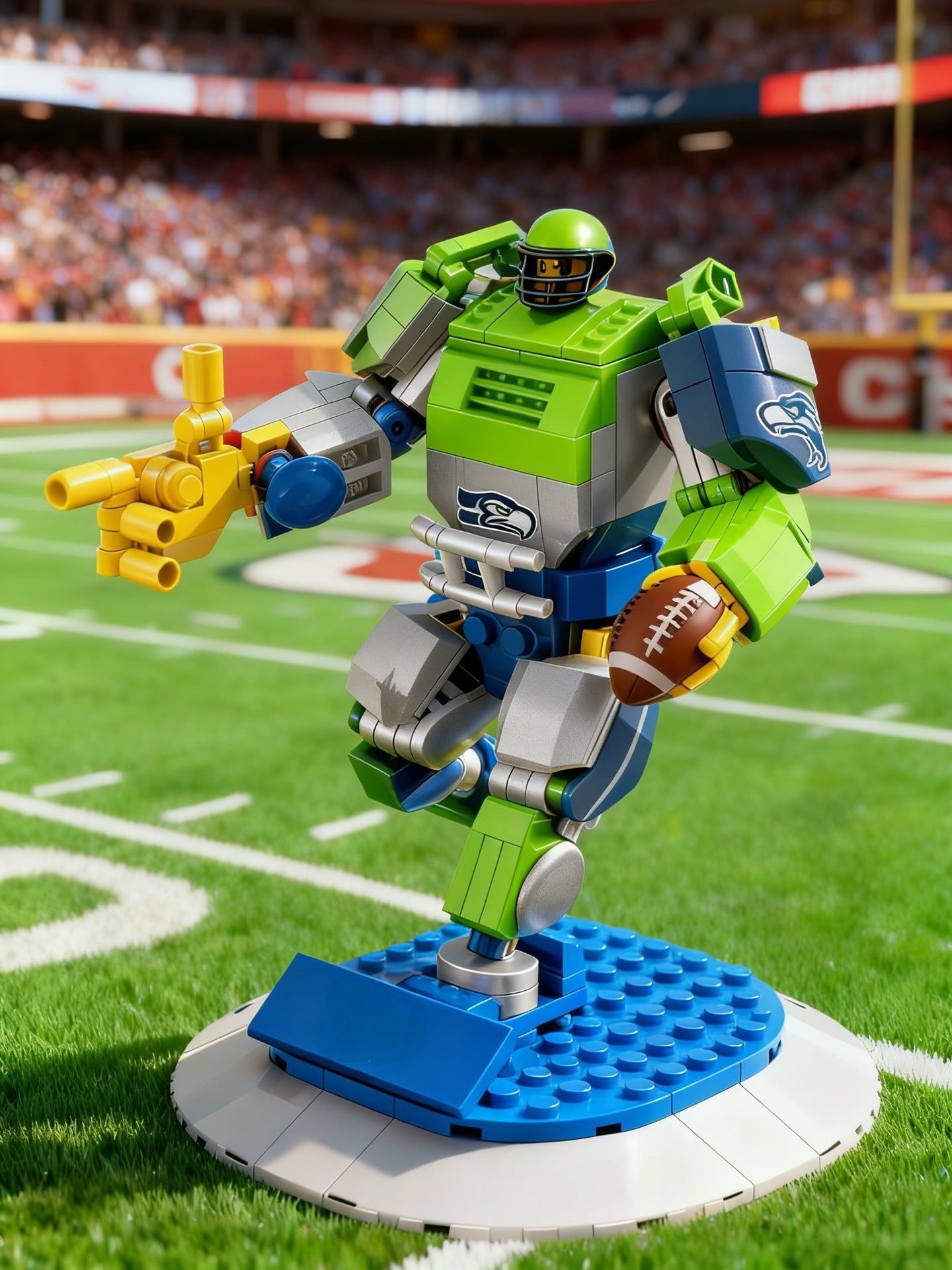🏈 Ultimate Fan Collection: Pro League 32-Team Exclusive Mecha Building Blocks | Build Your Team Faith!