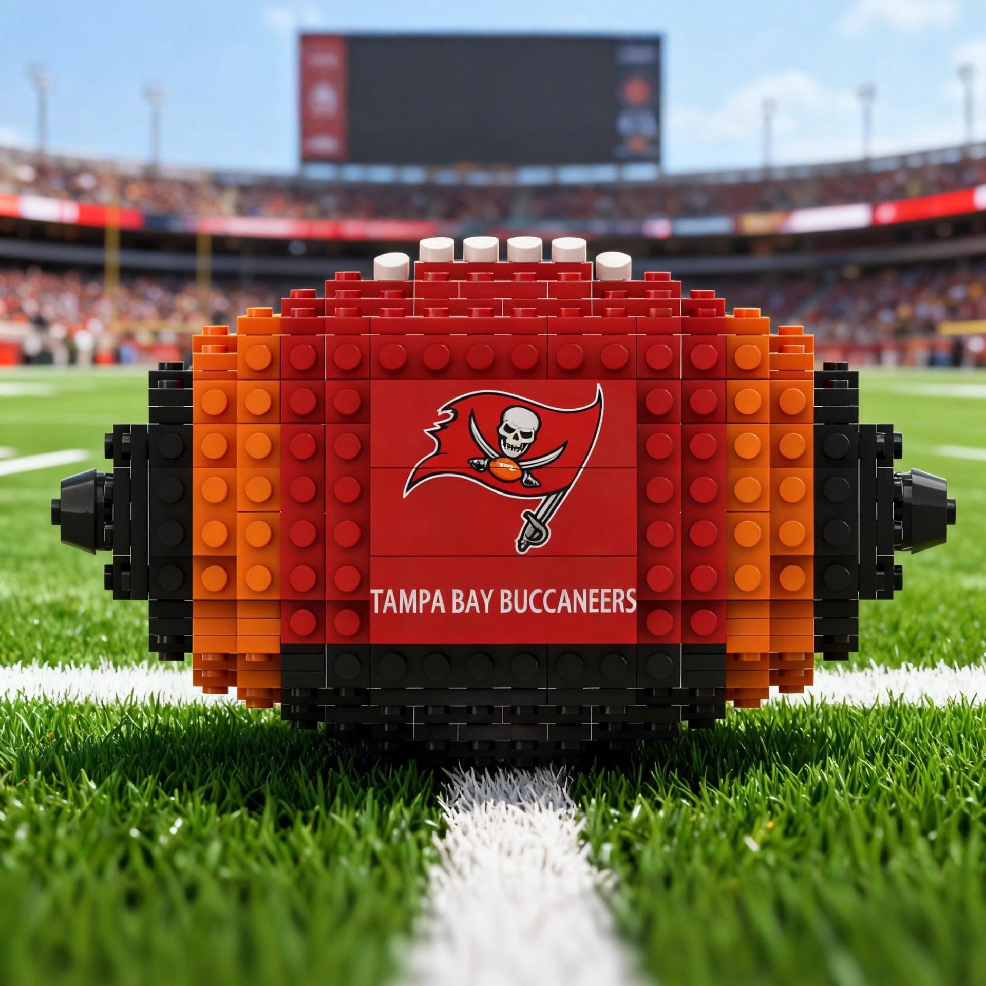 🏈Ultimate Fan Gridiron Football Building Block Set - DIY Collectible Puzzle Toy