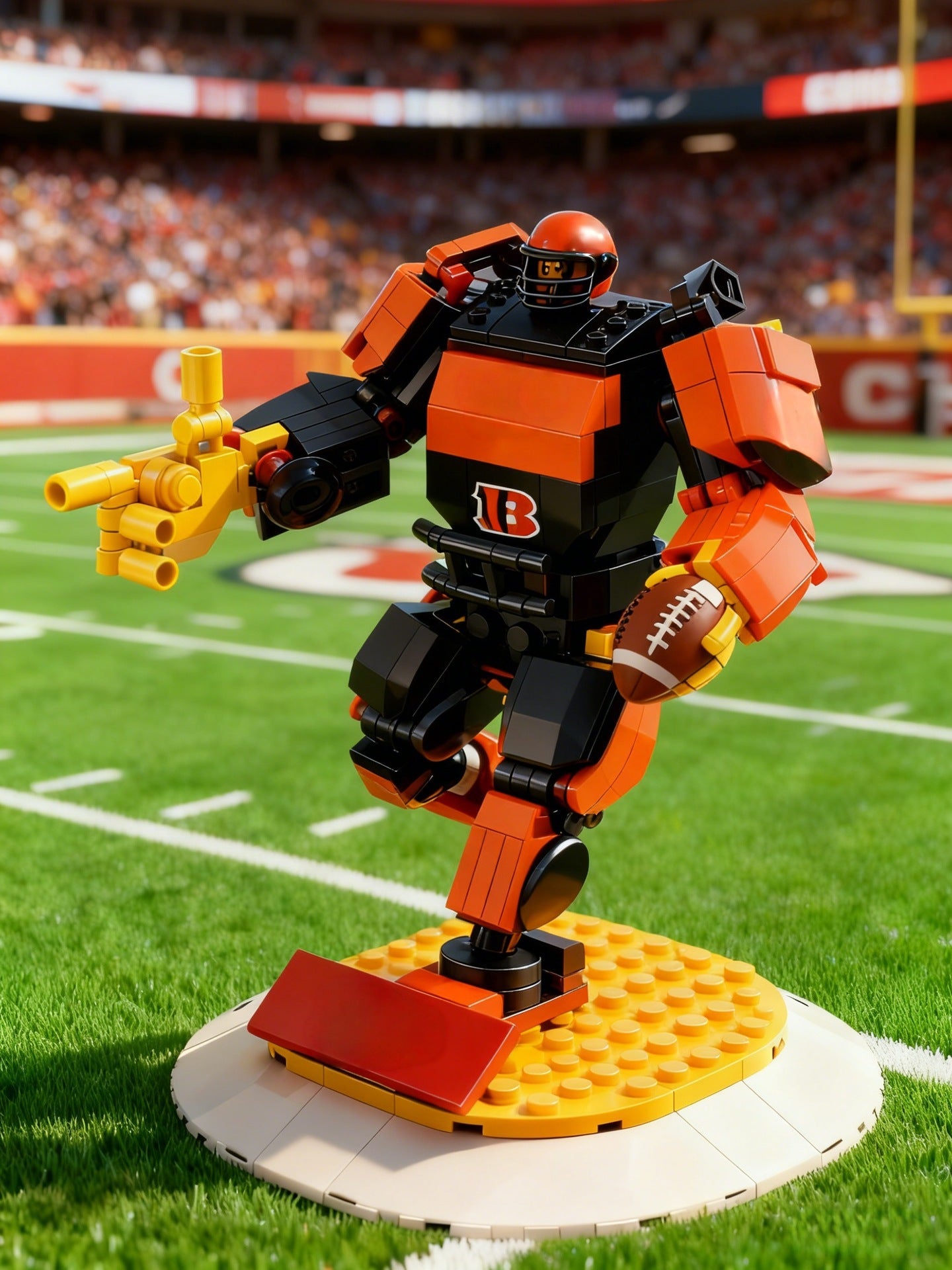 🏈 Ultimate Fan Collection: Pro League 32-Team Exclusive Mecha Building Blocks | Build Your Team Faith!