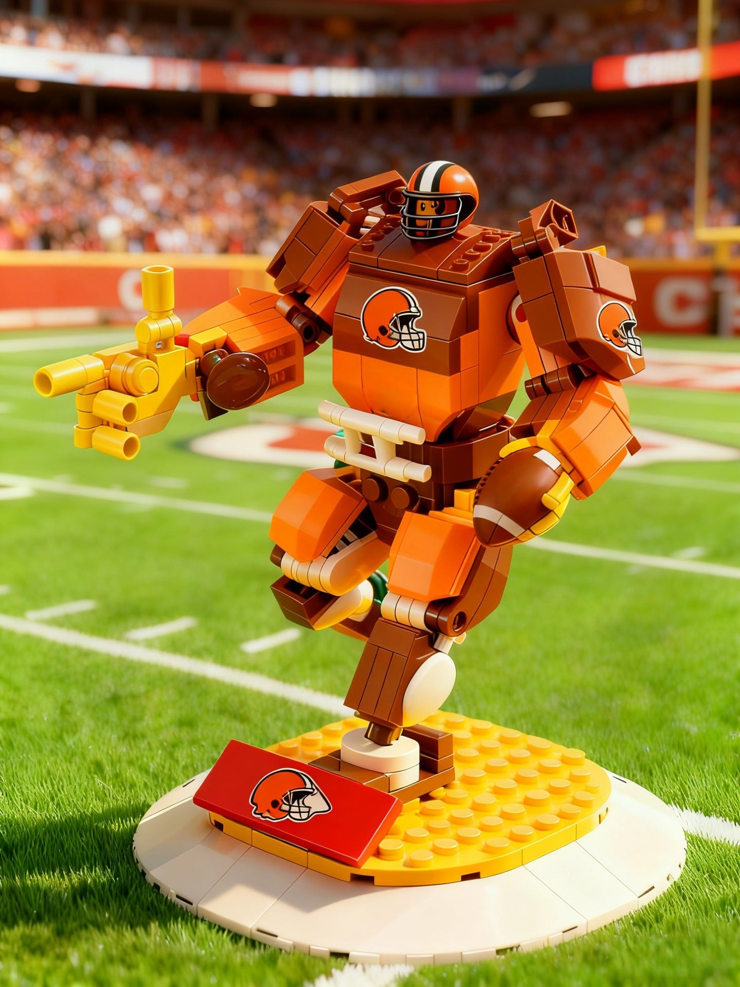 🏈 Ultimate Fan Collection: Pro League 32-Team Exclusive Mecha Building Blocks | Build Your Team Faith!
