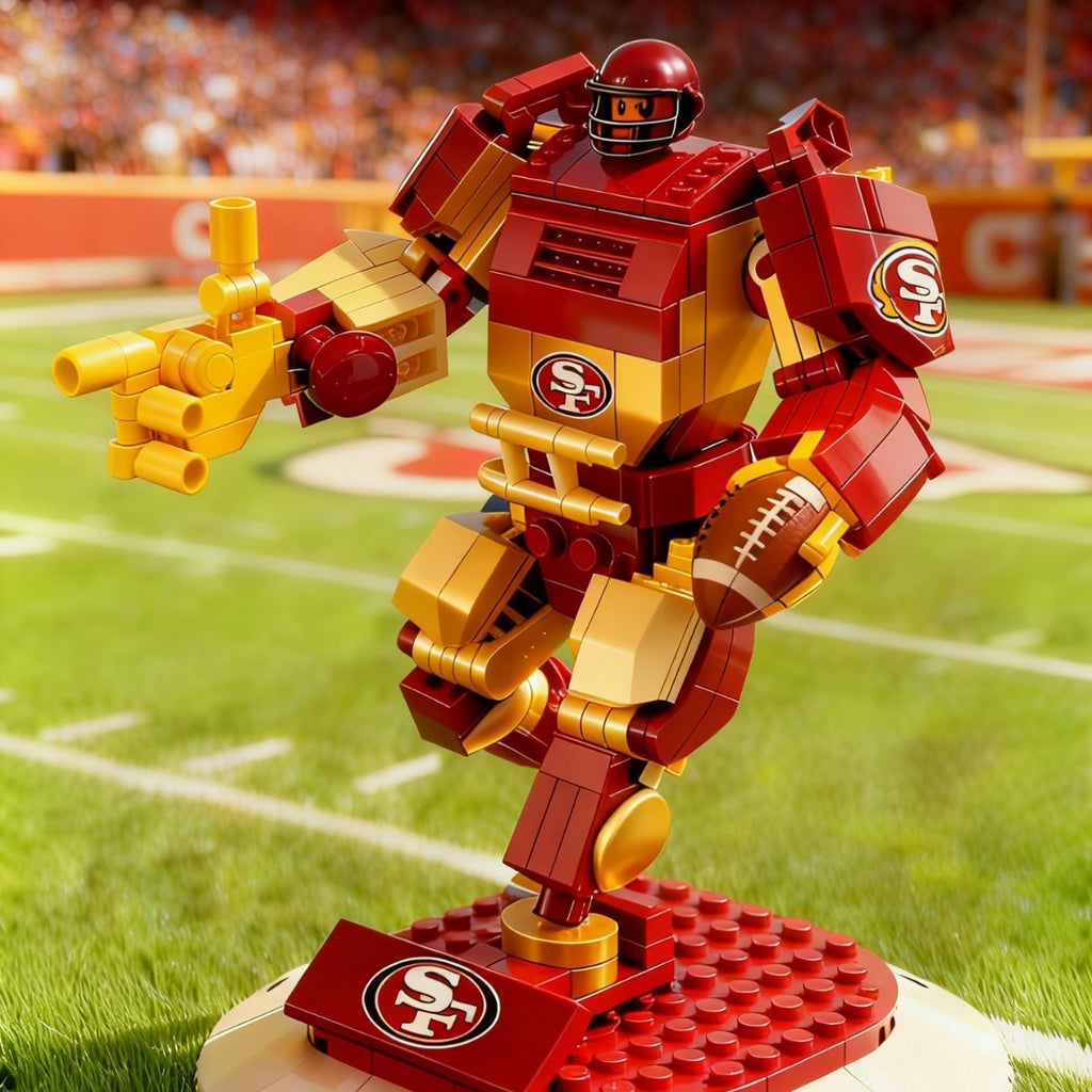 🏈 Ultimate Fan Collection: Pro League 32-Team Exclusive Mecha Building Blocks | Build Your Team Faith!