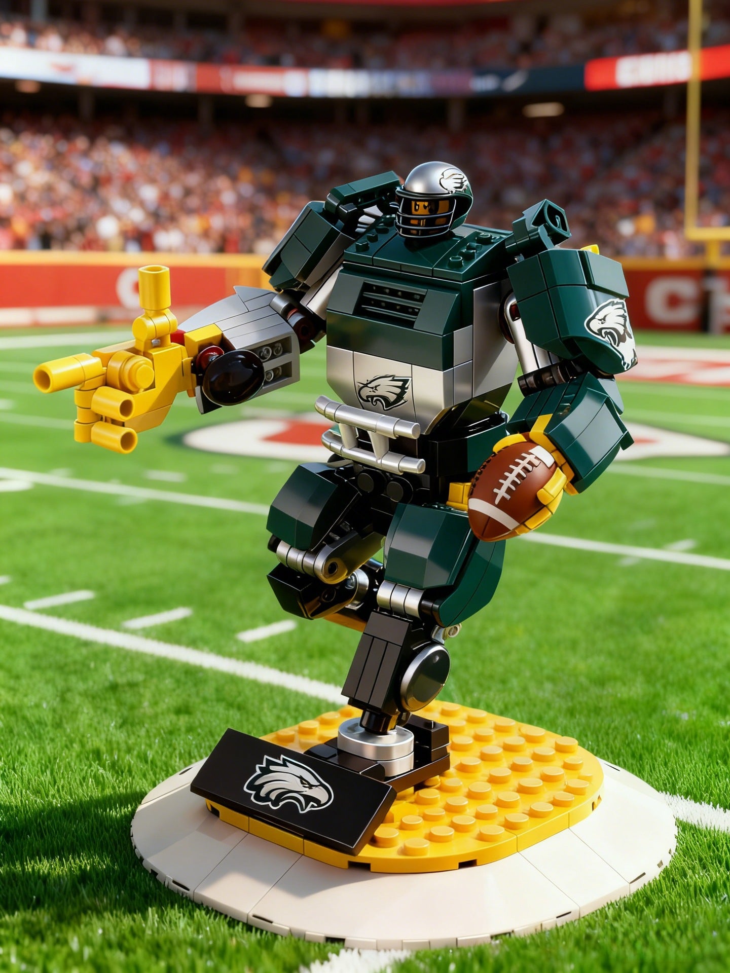 🏈 Ultimate Fan Collection: Pro League 32-Team Exclusive Mecha Building Blocks | Build Your Team Faith!