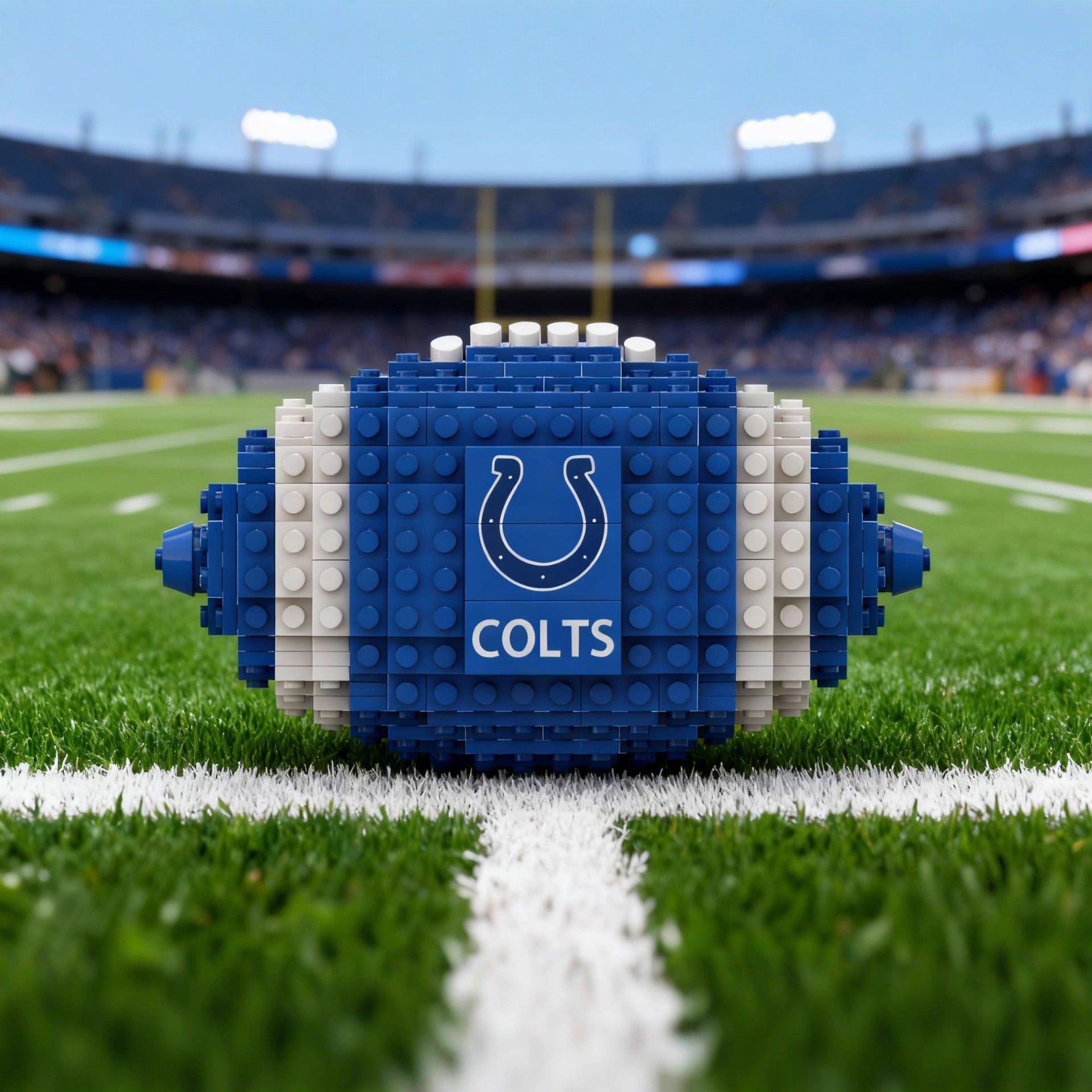 🏈Ultimate Fan Gridiron Football Building Block Set - DIY Collectible Puzzle Toy