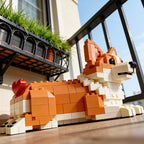 🐶 Corgi Love Brick Set — Build a Little Piece of Happiness