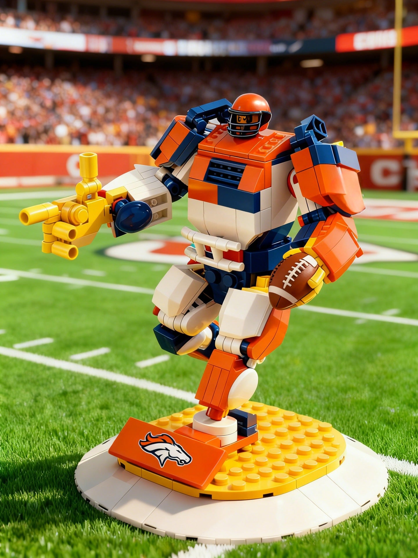 🏈 Ultimate Fan Collection: Pro League 32-Team Exclusive Mecha Building Blocks | Build Your Team Faith!