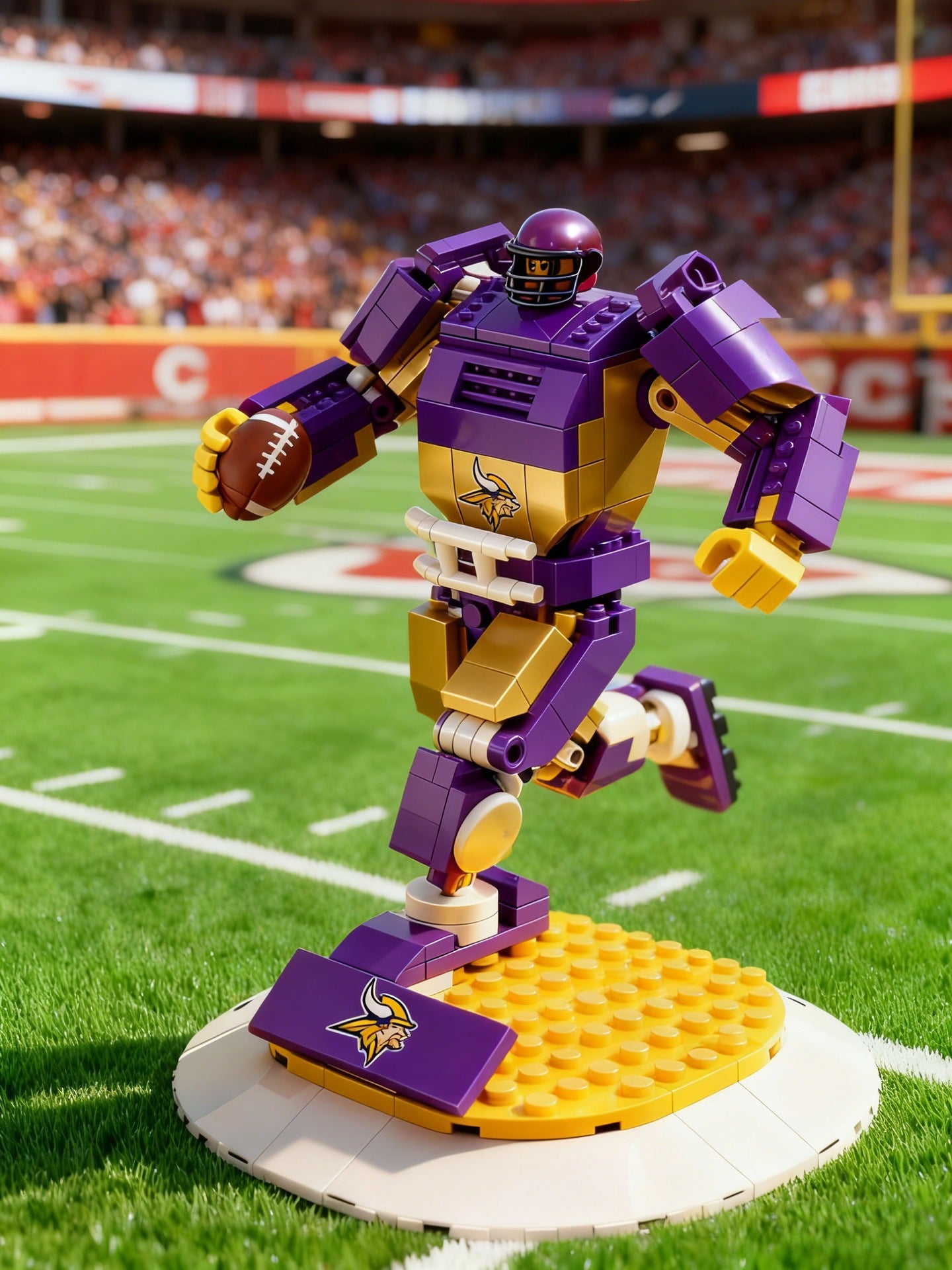 🏈 Ultimate Fan Collection: Pro League 32-Team Exclusive Mecha Building Blocks | Build Your Team Faith!