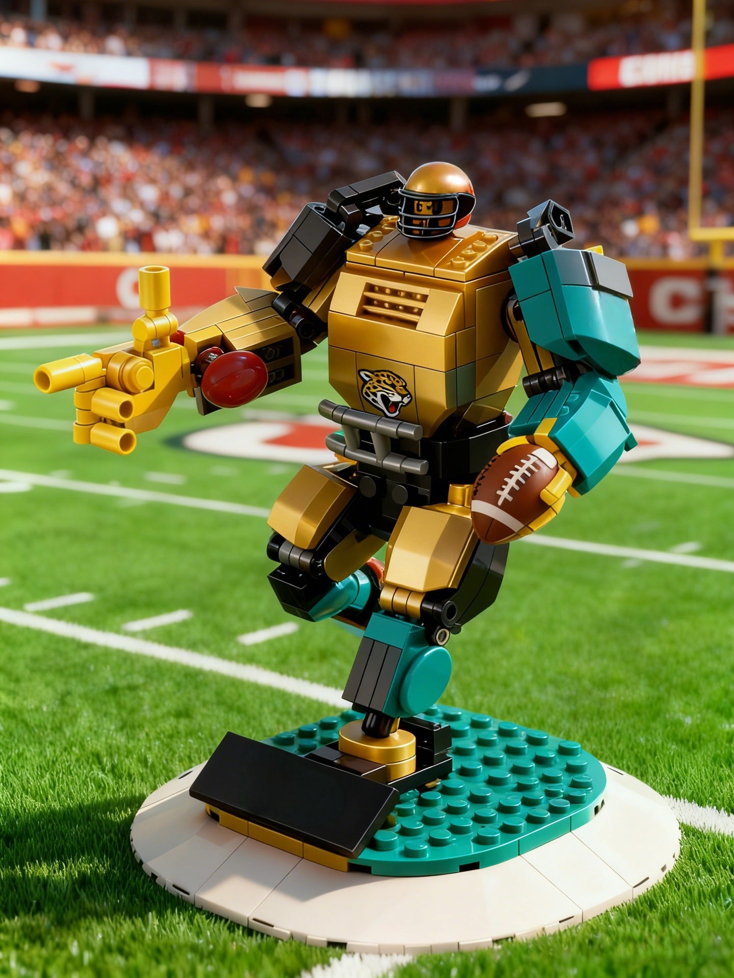 🏈 Ultimate Fan Collection: Pro League 32-Team Exclusive Mecha Building Blocks | Build Your Team Faith!