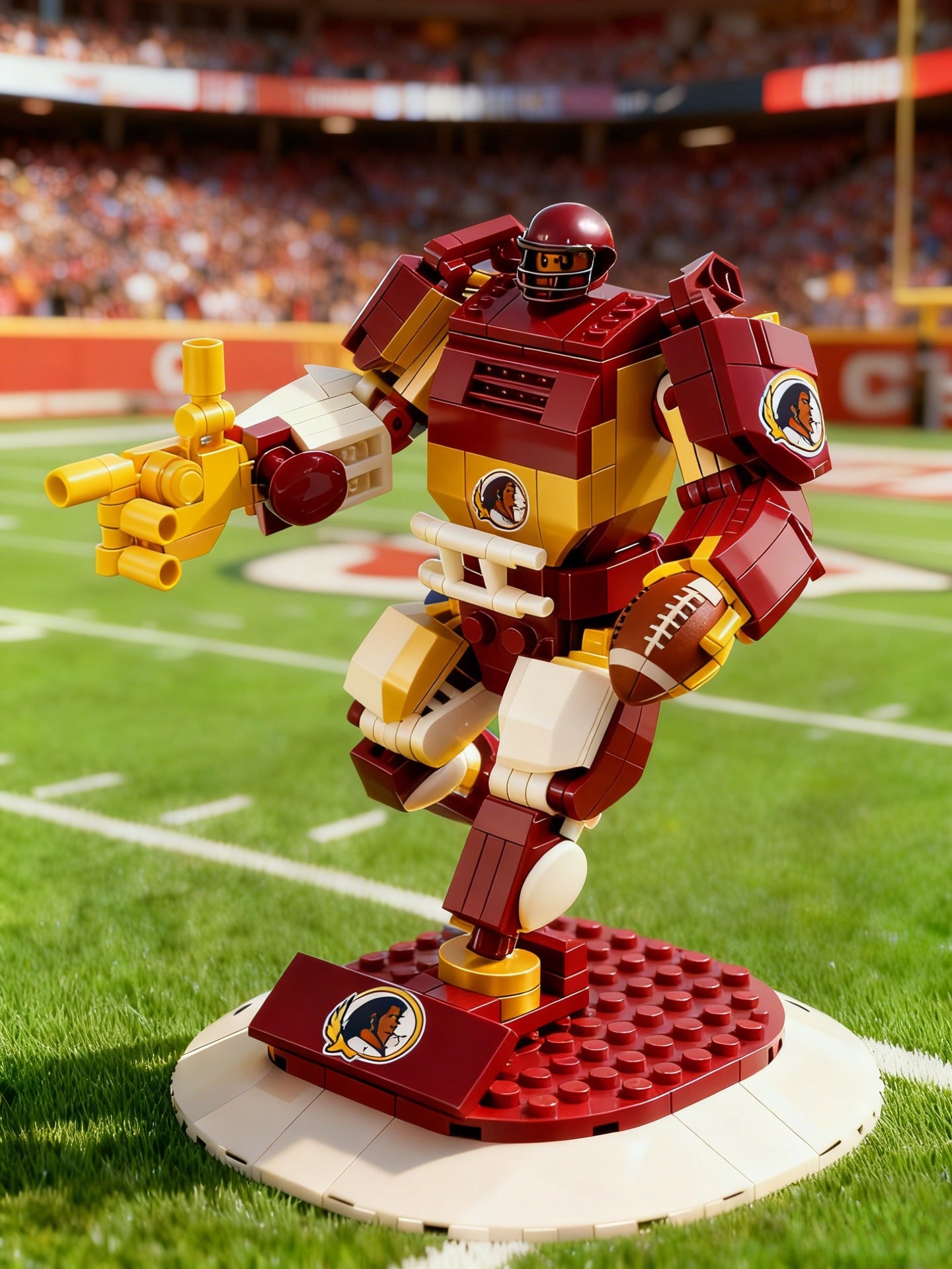 🏈 Ultimate Fan Collection: Pro League 32-Team Exclusive Mecha Building Blocks | Build Your Team Faith!